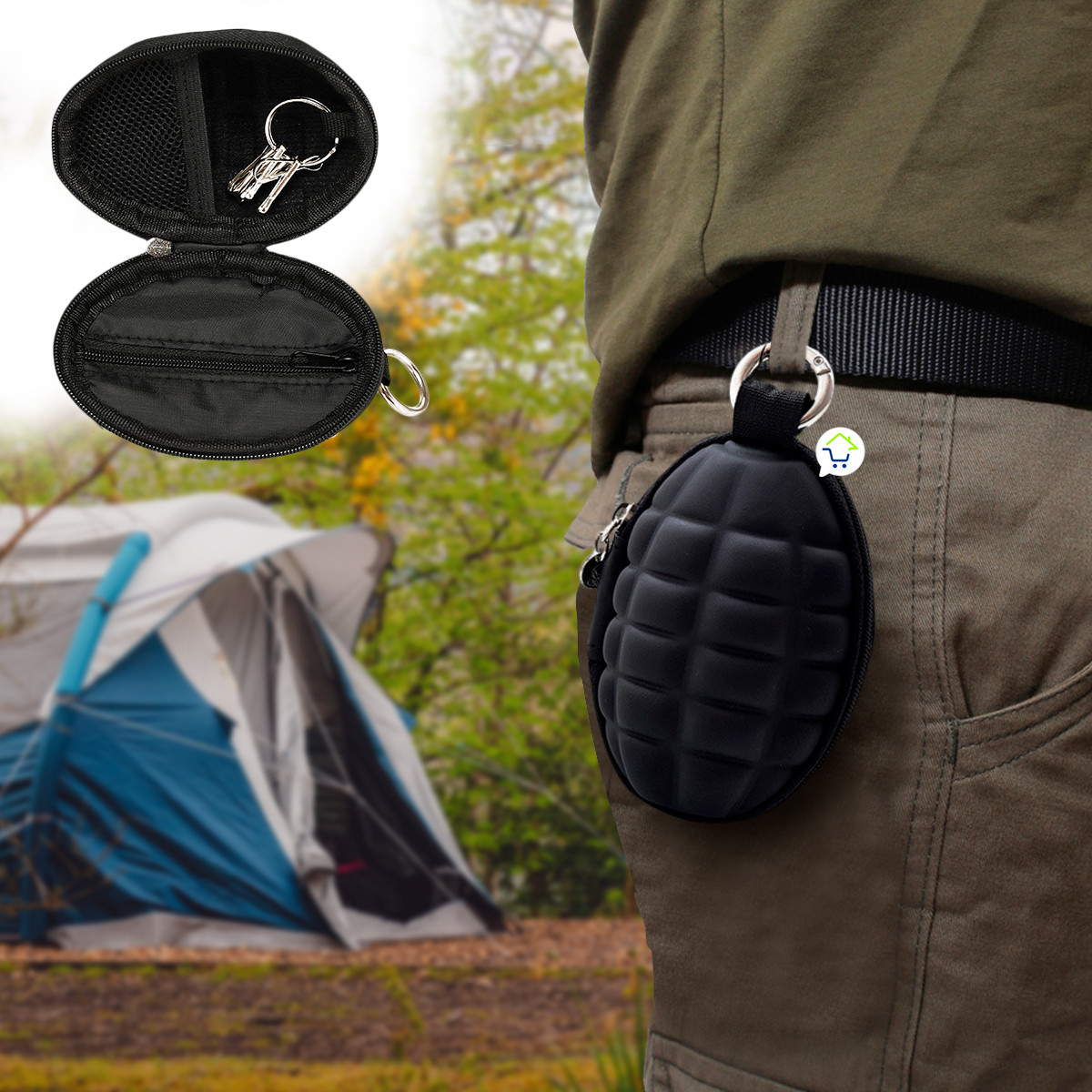 Miniatura 8 de Monedero Organizador Llaves MJ458